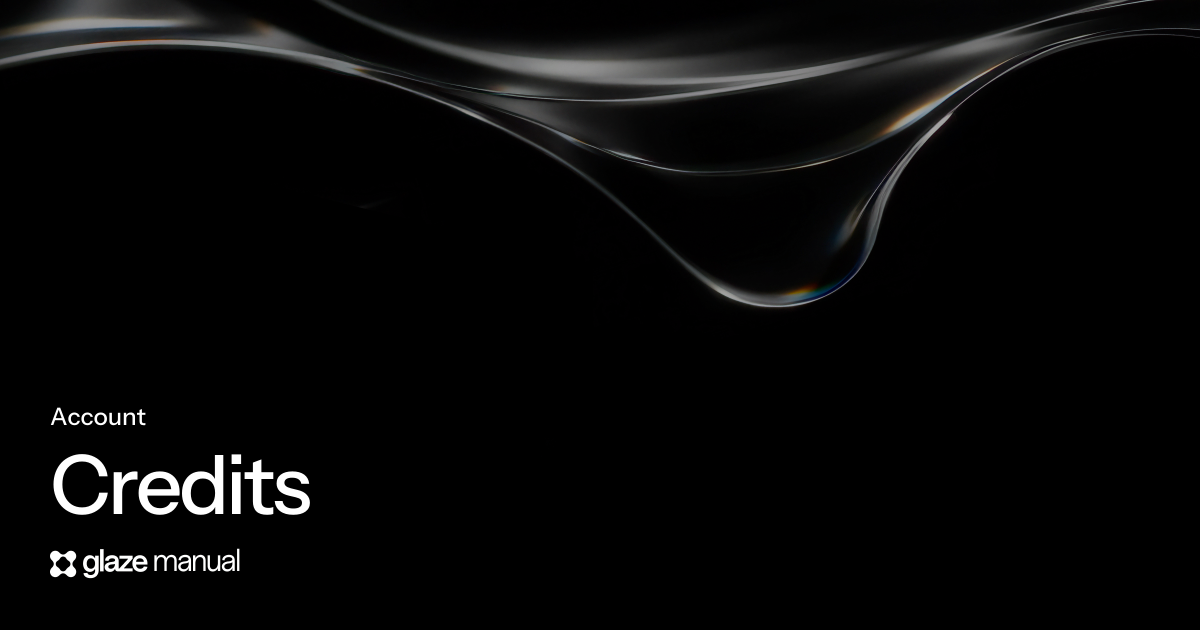 Credits | Glaze Manual
